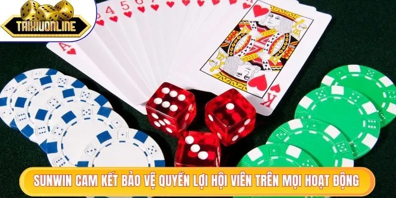 Sunwin – Link Tải Game Bài, Tài Xỉu Sun Win Chính Thức 3 Sunwin cam kết bảo vệ quyền lợi hội viên trên mọi hoạt động